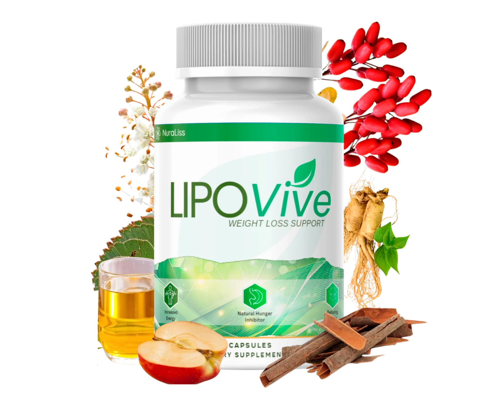 Lipovive Natural Fat Burning Supplement